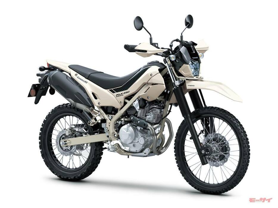 カワサキの新型オフロードモデル「KLX230シェルパ」