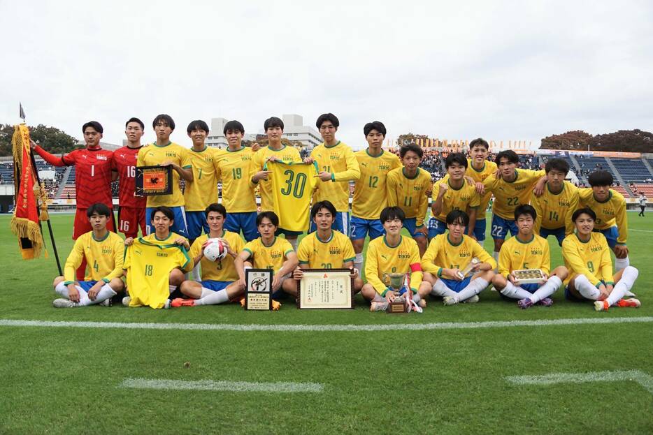 帝京が全国へ(写真＝矢島公彦)