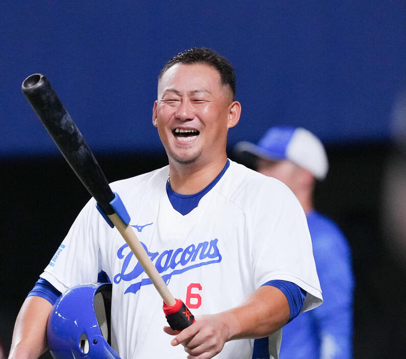 中日中田翔（2024年撮影）