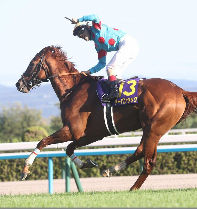 菊花賞でGⅠ初制覇を飾ったアーバンシック