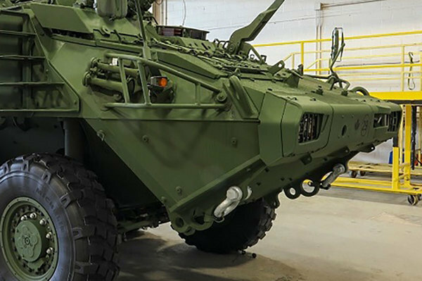 カナダが提供するLAV6.0 ACSV歩兵戦闘車（画像：カナダ国防省）。