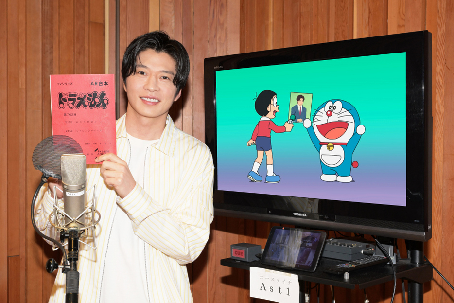 23日放送『ドラえもん』に出演する田中圭（C）藤子プロ・小学館・テレビ朝日・シンエイ・ADK