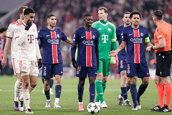 バイエルンに敗戦したPSG photo/Getty Images