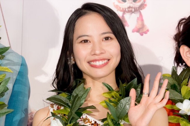 屋比久知奈、映画『モアナと伝説の海２』ジャパンプレミアに登場