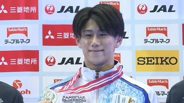 体操の橋本大輝選手