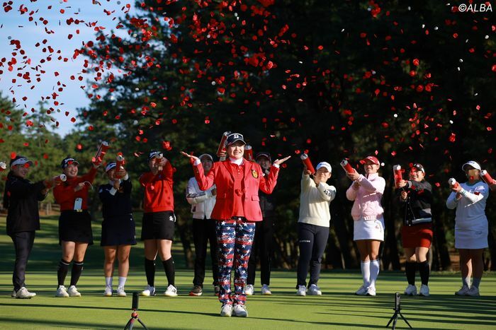 国内最終戦を制した桑木志帆が自己最高位を更新した