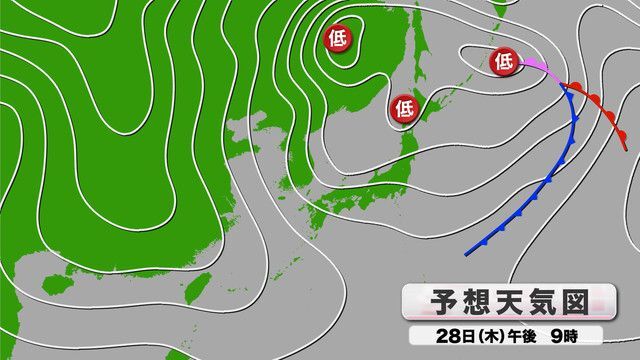 予想天気図