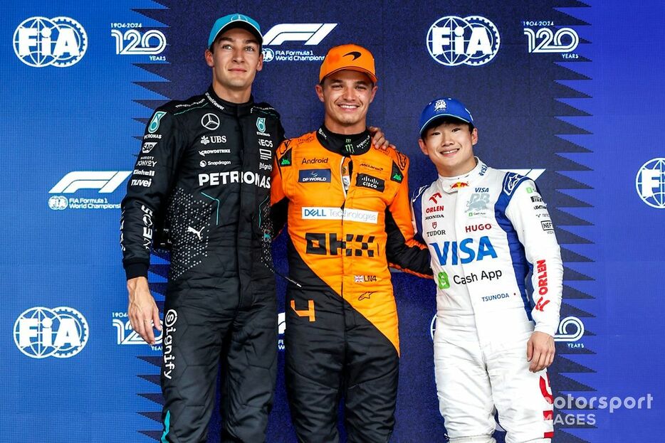 2024年サンパウロGPの予選トップ3