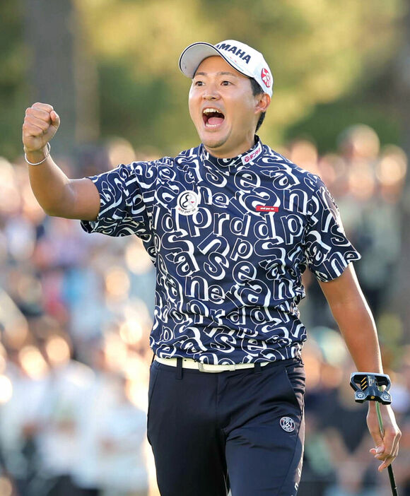 今年の日本オープンで優勝した今平