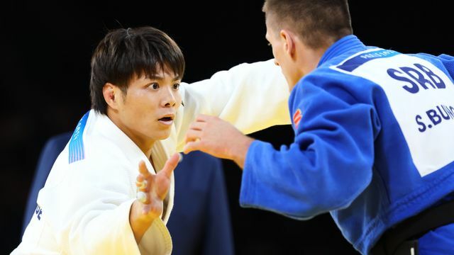 パリ五輪の柔道で金メダルを獲得した阿部一二三選手(写真：長田洋平/アフロスポーツ)