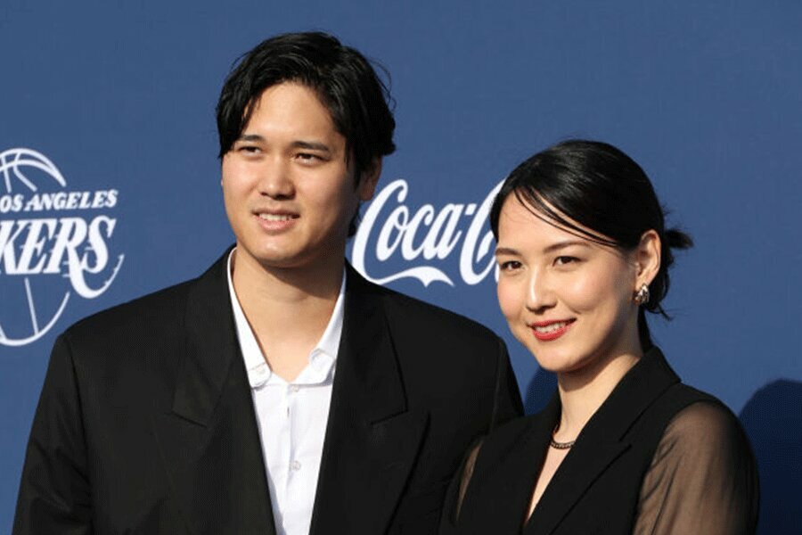 ドジャース・大谷翔平と真美子夫人【写真：Getty Images】