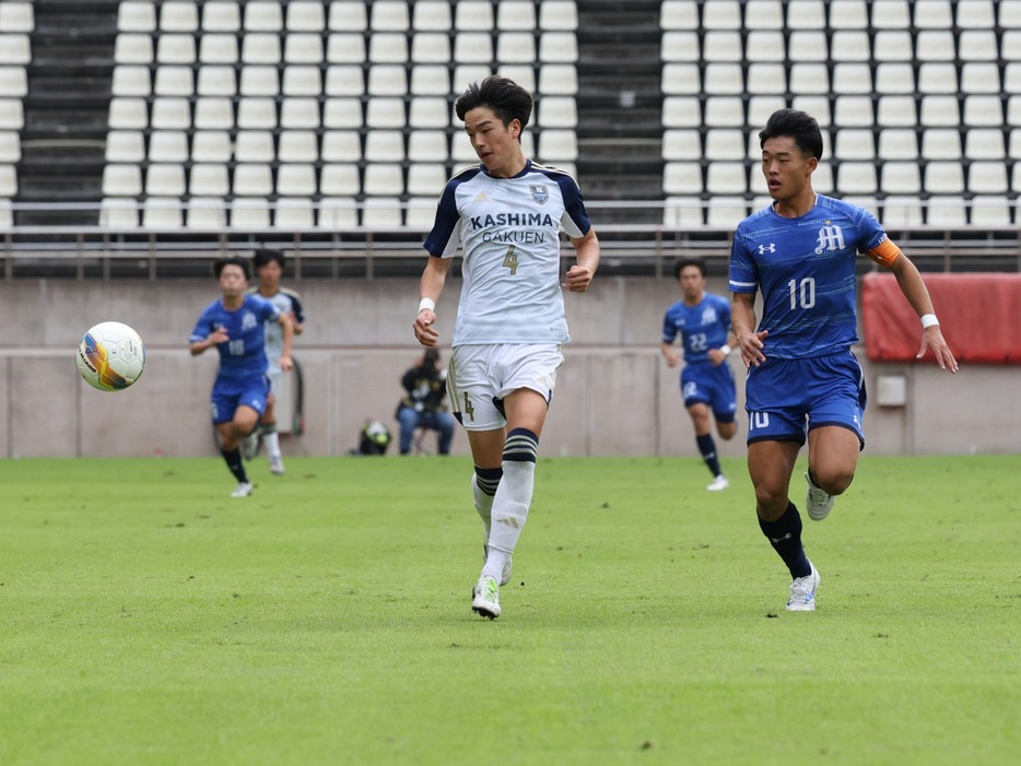 明秀日立高が鹿島学園高を下して頂点に!!(Naoki KATO/GEKISAKA)