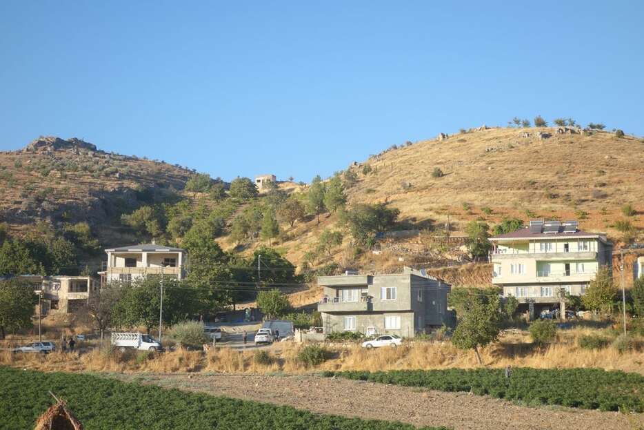 埼玉県川口市に在留するクルド人の出身地の村＝トルコ南部アドゥヤマン県