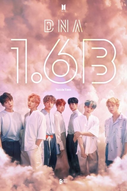 BTS、「DNA」MVが16億再生を突破