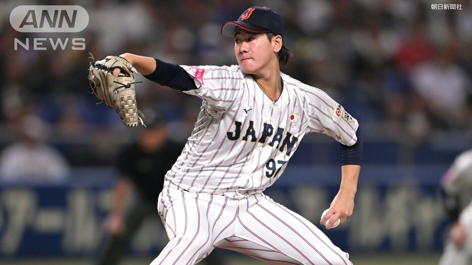 侍ジャパン開幕戦 井上温大投手の好投で白星発進！ 世界野球プレミア12