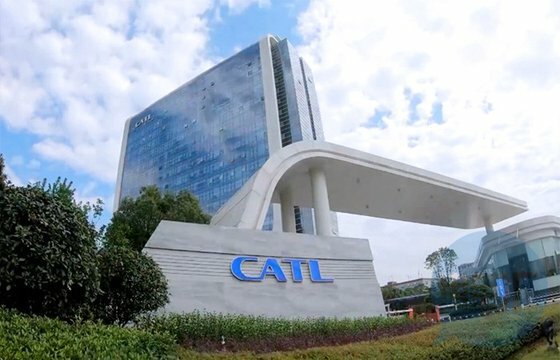 ＣＡＴＬ（寧徳時代新能源科技）社屋の様子。［写真　ＣＡＴＬ］