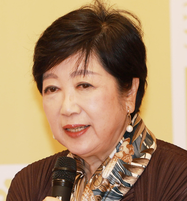 小池百合子都知事（2024年10月21日撮影）