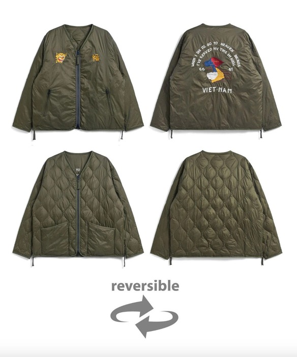 REVERSIBLE "VETJAN" DOWN JACKET　19,800円（税込）