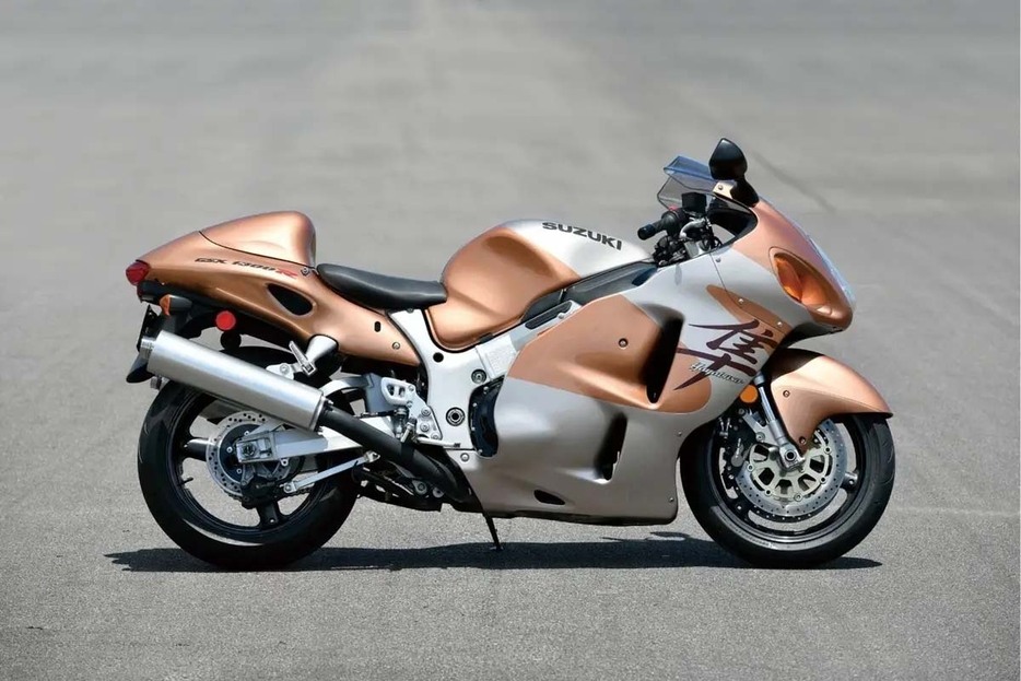 1999年登場の初代Hayabusa。当初は海外でしか販売されていなかった。