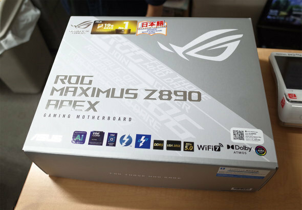 オリオスペックに入荷した「ROG MAXIMUS Z890 APEX」