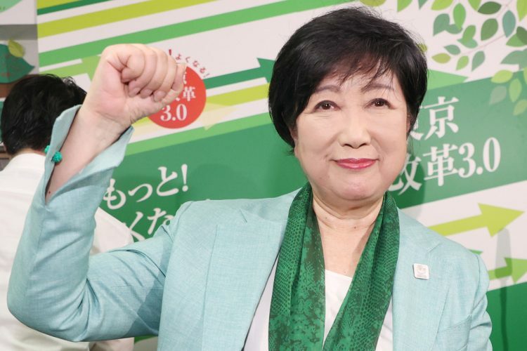 小池都知事が計画する「26億円お台場噴水事業」をどう評価するか（時事通信フォト）