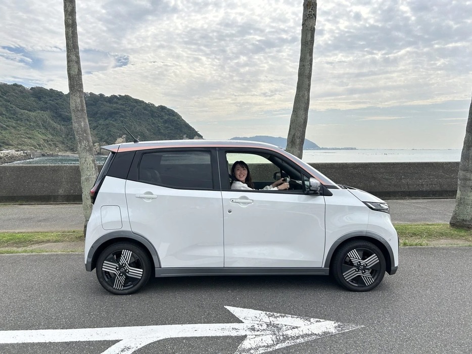 日産の軽EV「サクラ」を子育てママが試乗！