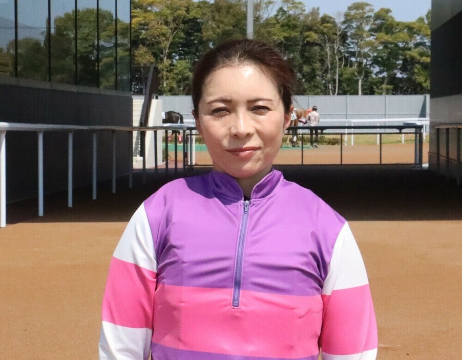 地方競馬の女性騎手年間勝利数を更新した宮下瞳騎手（写真提供：愛知県競馬組合）