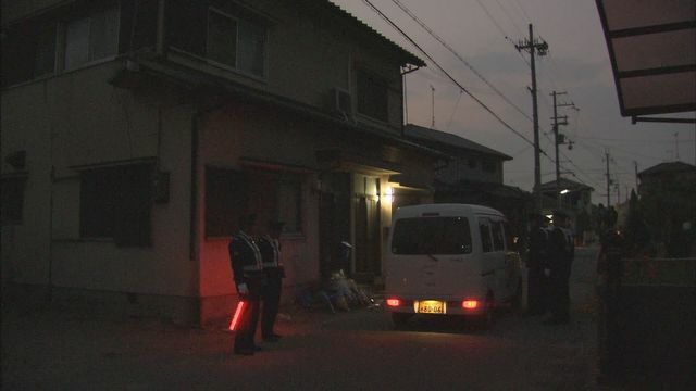 午後6時ごろ、加古川市の事件現場で行われた「定通」（2007年）