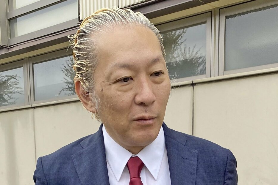 取材に応じた石丸志門氏