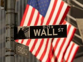 <p>A Wall Street sign near the New York Stock Exchange (NYSE) in New York, US, on Monday, Sept. 16, 2024.</p>