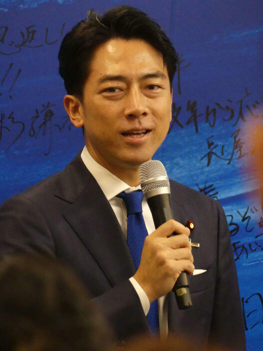 小泉進次郎氏（24年9月撮影）