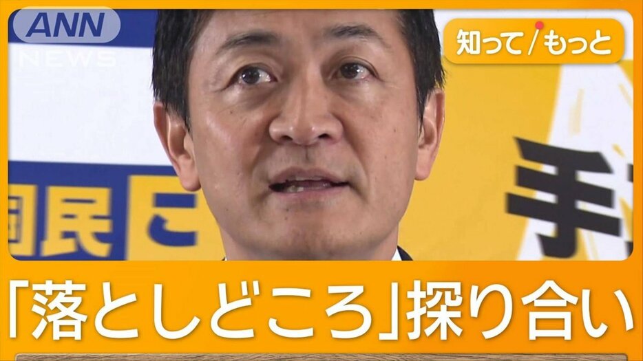 「年収103万円の壁」初の政策協議　満額178万円を目指す国民民主　公明は連携に前向き