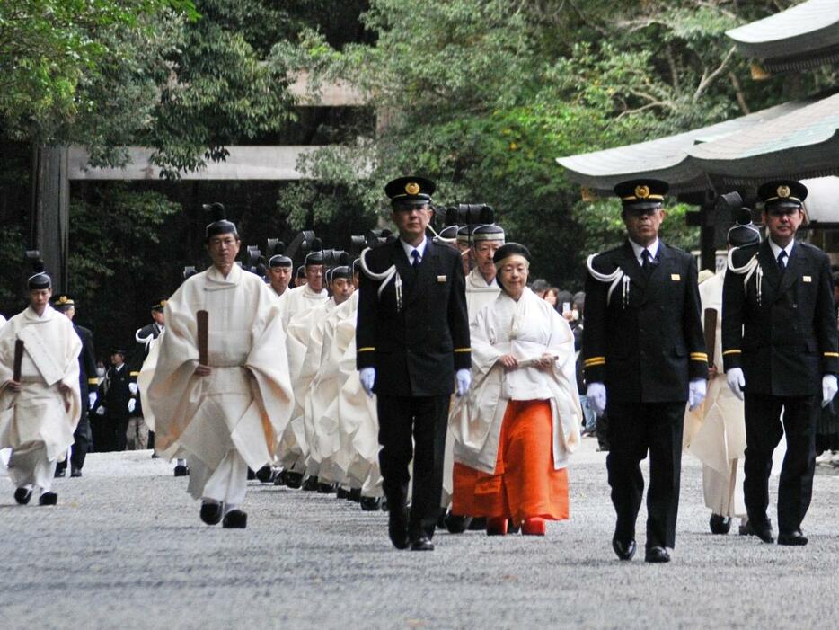 伊勢神宮で五穀豊穣に感謝する「新嘗祭」