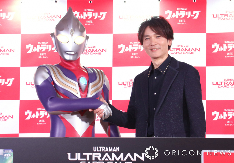 長野博がサプライズ登場した「ウルトラリーグ リリースイベント in 東京」の模様 （C）ORICON NewS inc.