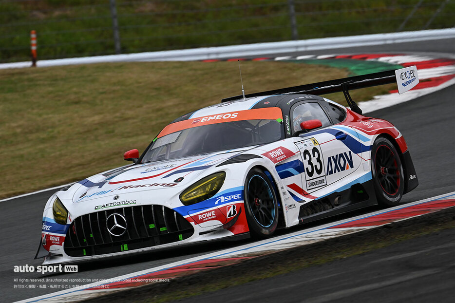 2024スーパー耐久第7戦富士　Craft-Bamboo Racing Mercedes-AMG GT3（リー・ジェフリー／ジョアオ・パオロ・デ・オリベイラ／オジェイダ・ジェイデン）