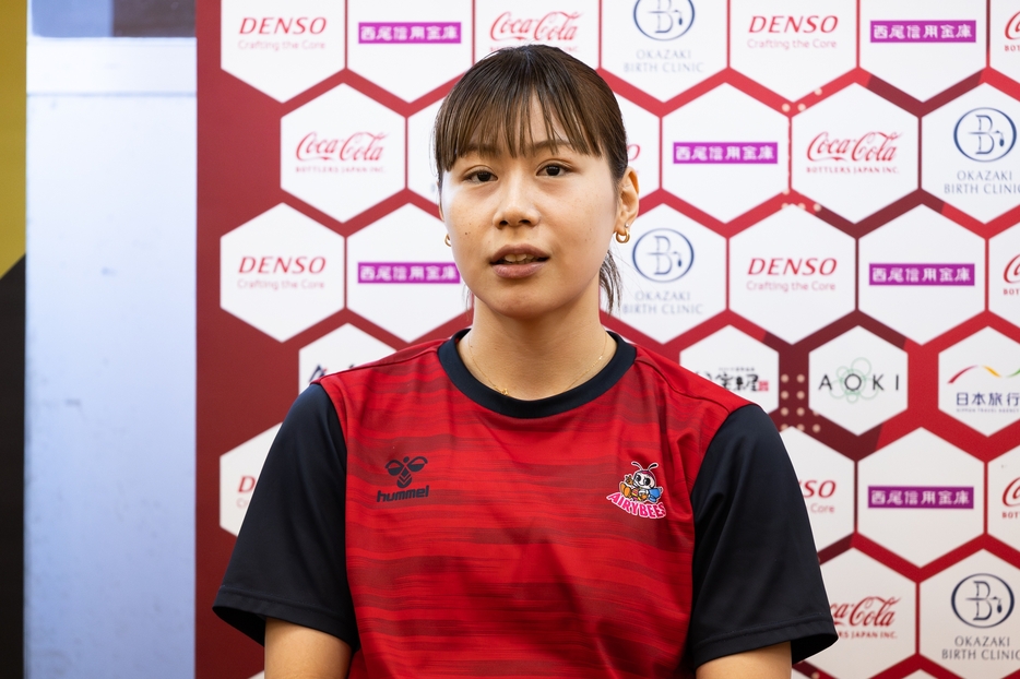 高さが武器と語る麻野七奈未選手。ブレイクの兆し