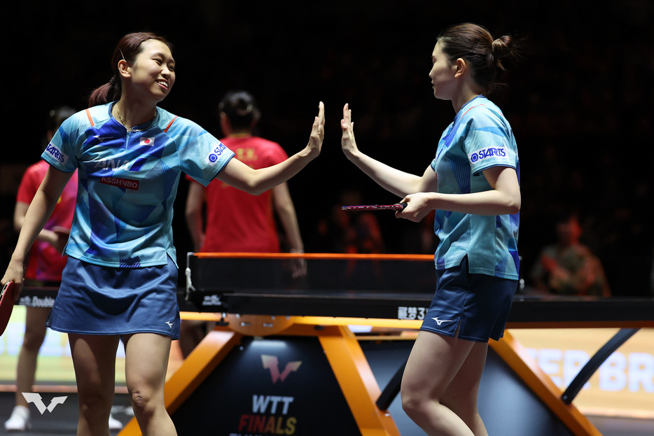 佐藤瞳／橋本帆乃香 Photo:World Table Tennis