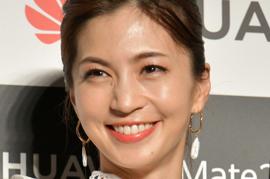 安田美沙子さん（時事通信フォト）