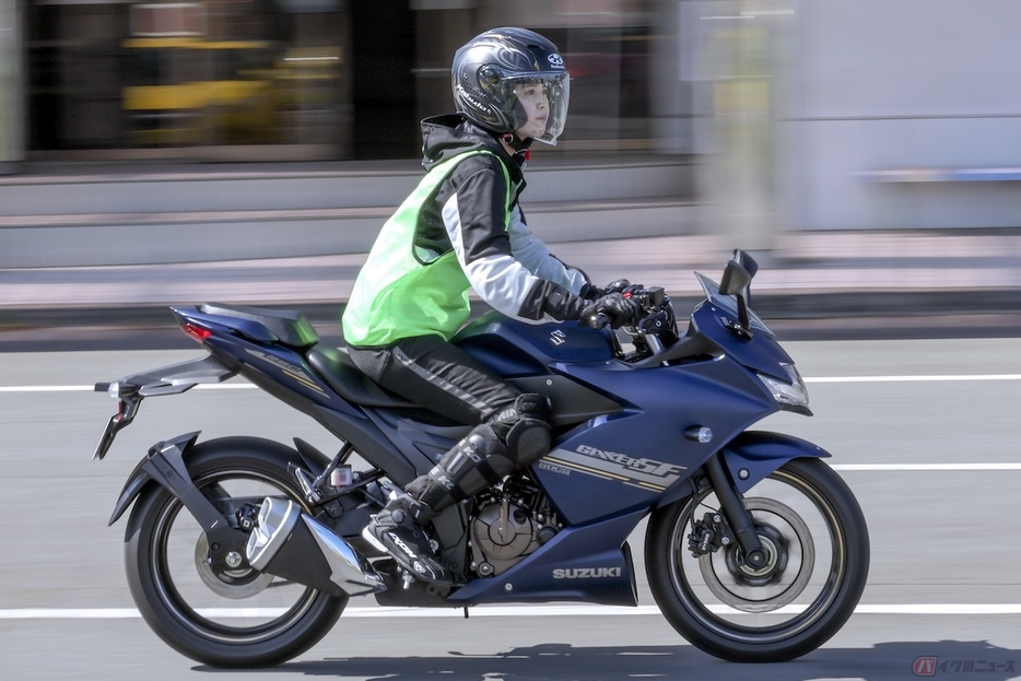 GIXXER SF250に乗れたことであっという間に慣らし運転が終了してしまった