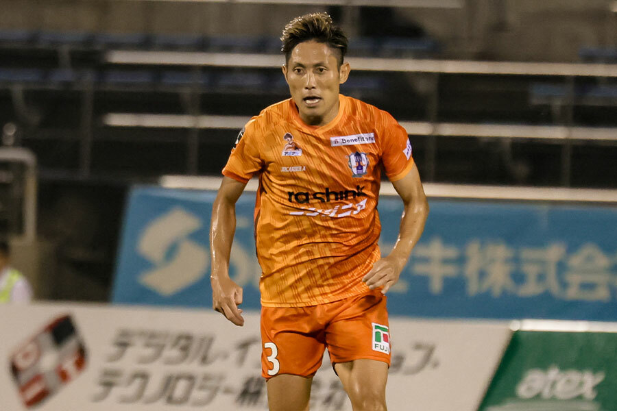 今季限りで引退を決断した森脇良太【写真：(C) EHIME FC】