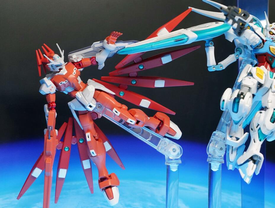 「ガンダム Gのレコンギスタ」のフルドレス装備のG-アルケインのフィギュア