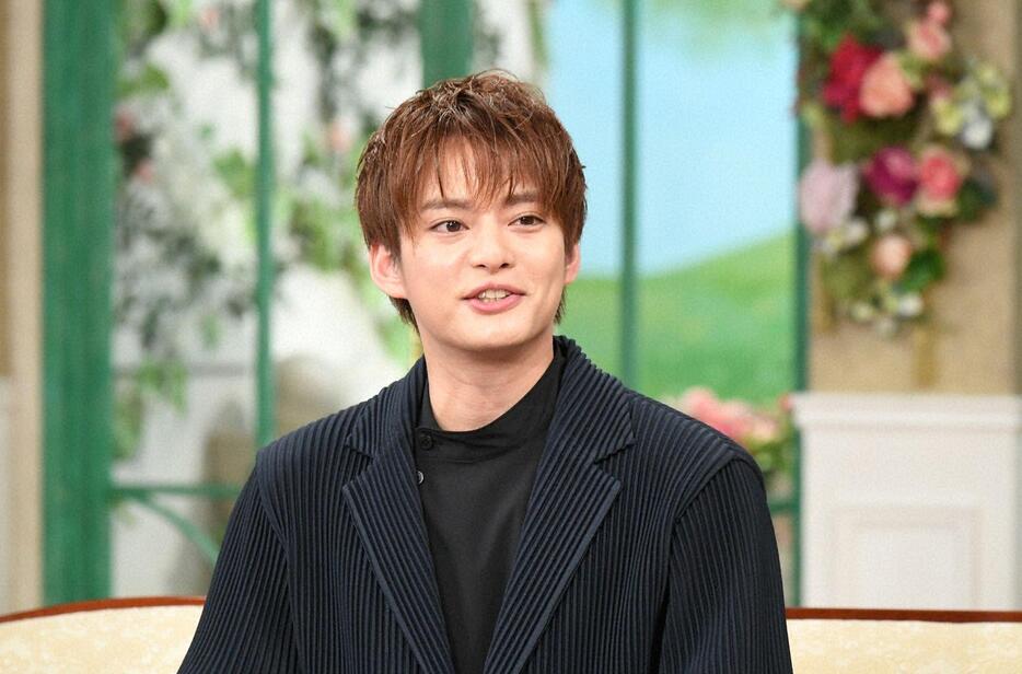 「徹子の部屋」に出演した中山優馬さん＝テレビ朝日提供