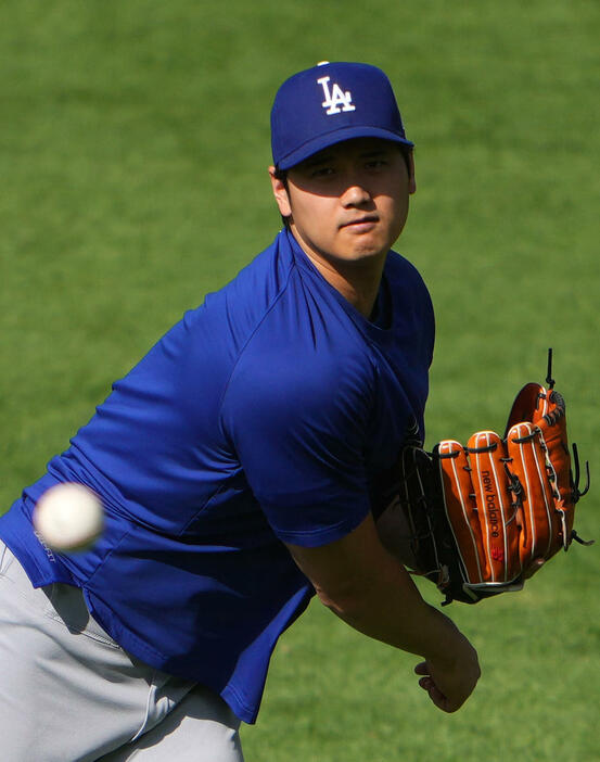 ドジャース大谷翔平（24年6月撮影）