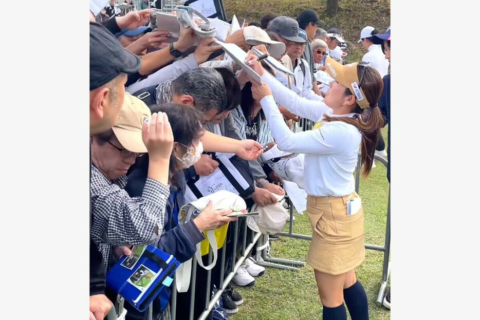 全米女子プロゴルフ協会の公式インスタグラム（@lpga_tour）より