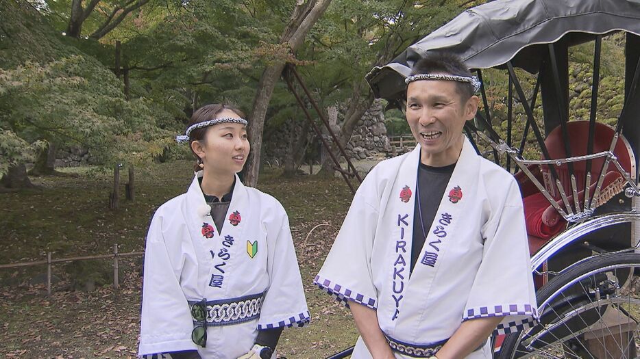 きらく屋 代表・喜楽屋笑太さんと新さん