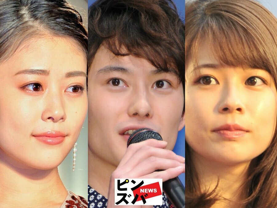 高畑充希、岡田将生、フジテレビ鈴木唯アナ（C）ピンズバNEWS