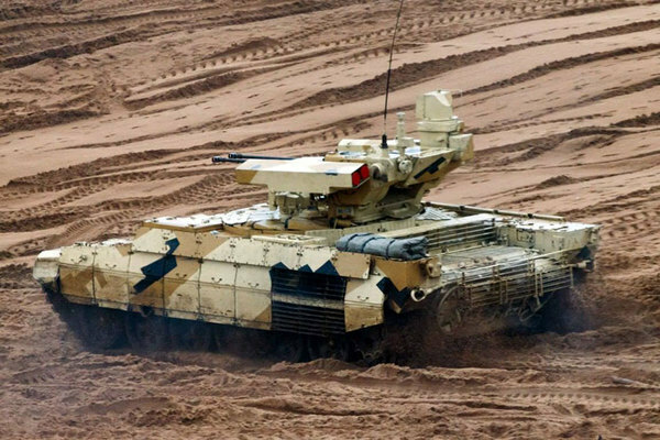 ロシアのBMPT「テルミナートル」は「ターミネーター」の意味（画像：ロシア国防省）。