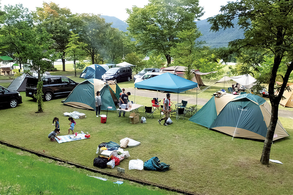 富山県富山市にある「立山山麓家族旅行村」