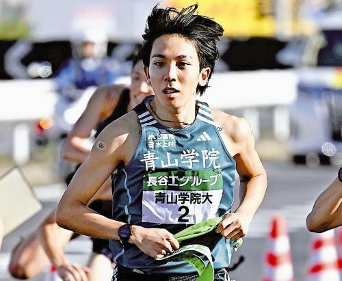 今季の活躍がめざましい青学大の鶴川正也