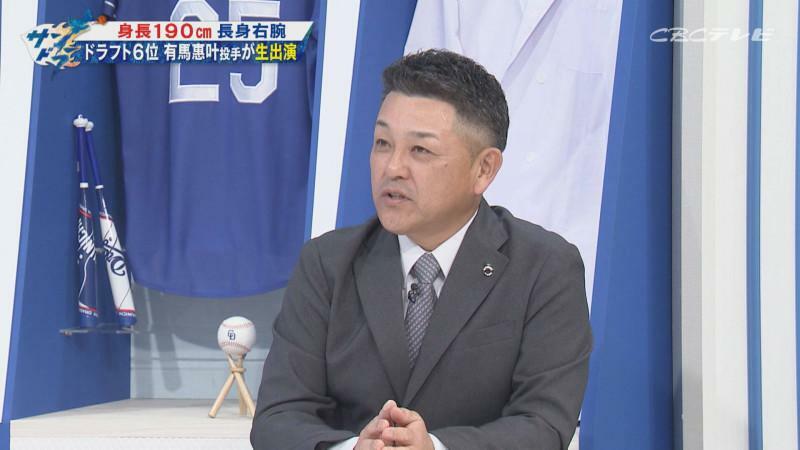 「サンデードラゴンズ」より谷繁元信氏(C)CBCテレビ